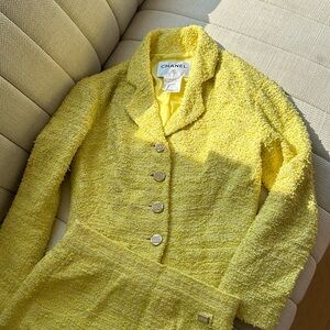 Chanel 2 piece tweed set